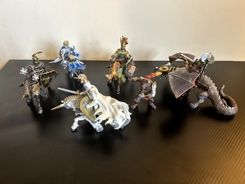 Papo toy knights horses - papo,