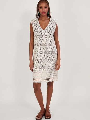 Monsoon 100 cotton crochet - monsoon,