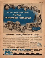 1948 Ferguson Tractor ad