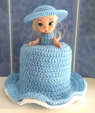 Handmade Crochet Doll Toilet