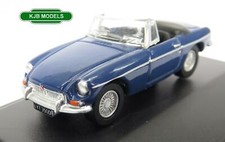 BNIB OO GAUGE OXFORD DIECAST 1:76 76MGB008 MGB ROADSTER MINERAL BLUE CAR