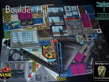 MASK M.A.S.K. Boulder Hill Gas Station Ultimate Upgrade Sticker Label Kit!