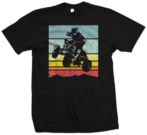 Flying atv quad shirt - quad,