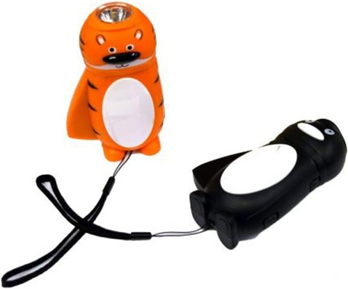 Wind dynamo torch animal - up,