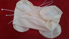 20in CREAM DOE SUEDE FABRIC