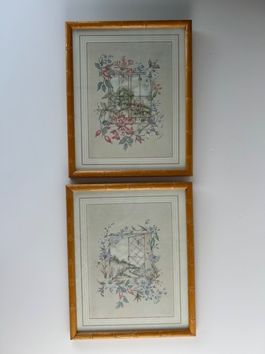 Pair vintage prints - , of
