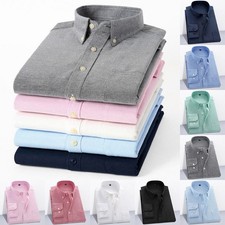 Men Down Shirts Long Sleeve