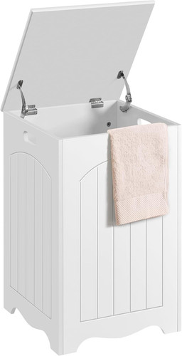 Wooden laundry hamper basket - laundry,