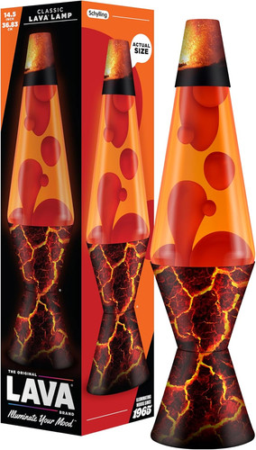 Lava lamp 5 volcanic - lamp,