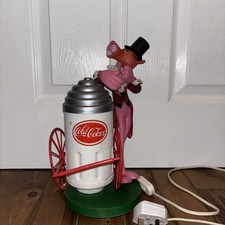 Vintage Pink Panther Lamp Cold