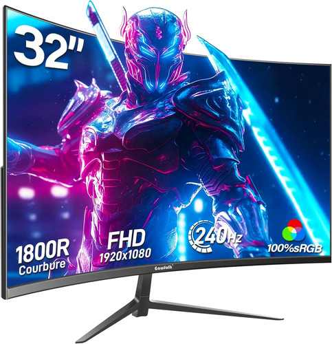Inch curved gaming monitor - inch,