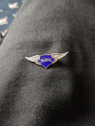 Vintage norton wings - wings, badge