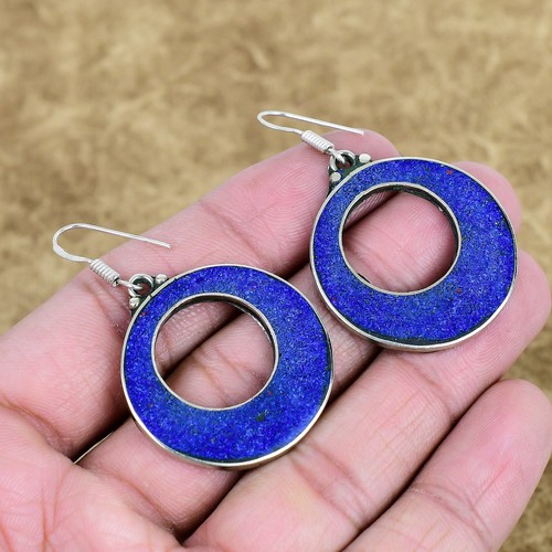 Lapis lazuli earring 925 - lapis,