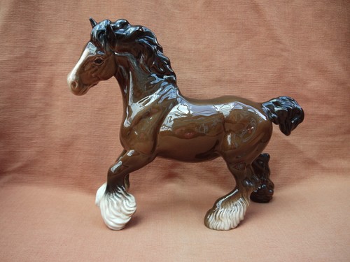 Beswick cantering shire - beswick, "cantering