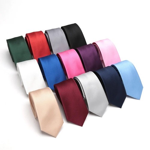 Mens modern classic tie plain - modern,