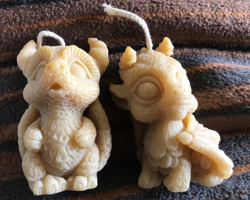 Pair beeswax candles the - beeswax,
