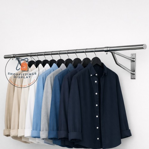 Garment clothes rail - , wall