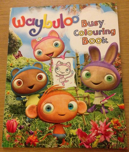 Waybuloo busy colouring book - colouring,