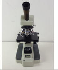 Motic B1 Series Compound Monocular Laboratory Microscope with 3 x Objectives Lab