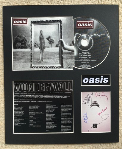 Oasis signed autographed - signed,