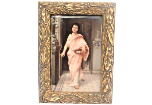 Antique hand painted porcelain - antique,