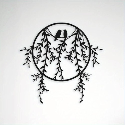 Smart black metal silhouette - black,