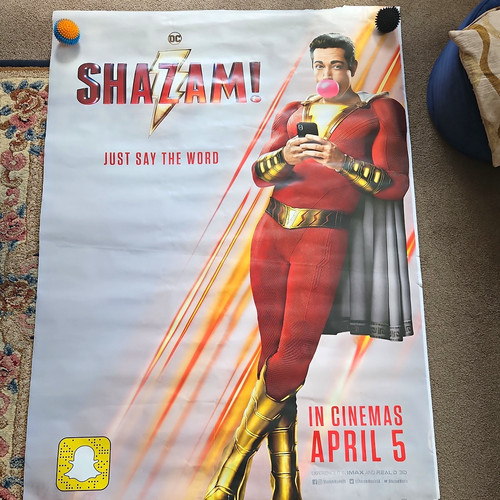 Shazam original quad - shazam!,