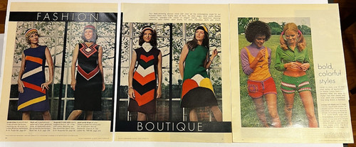 Vintage 1970s pages of - vintage,