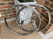Dura Ace C35 wheelset / wheels with brand new Ultegra 10 speed 11-28t cassette