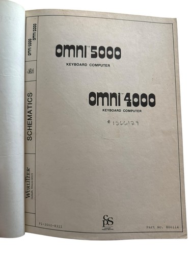 Wurlitzer omni 4000 5000 - omni,