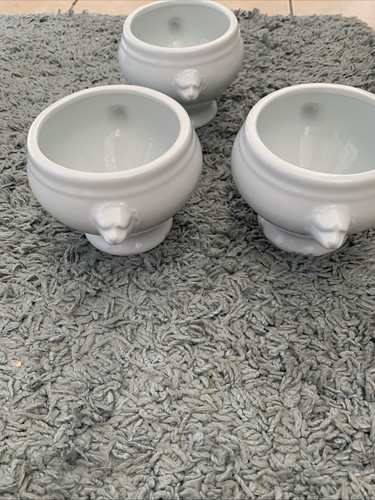 Lions head soup bowls - soup,