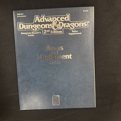 2nd edition arms - ad&d,