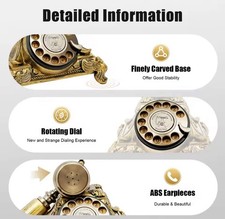 Antique Telephone Desk Phone