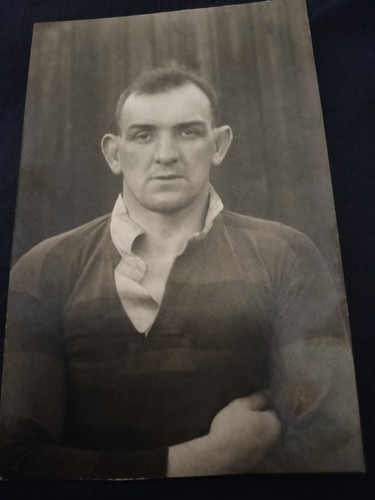 Vintage rugby league - rugby, postcard