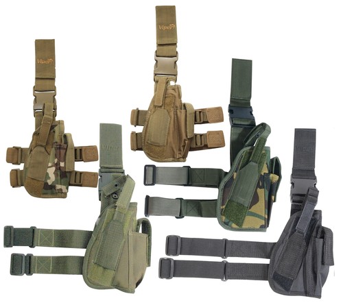 Viper tactical drop leg - leg, gun