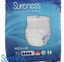 10 Sureness Absorbent Pants