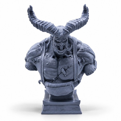 Demon butcher bust 18cm grey - 18cm,