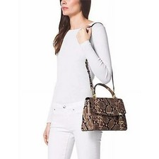 Michael Kors Ava Medium Python