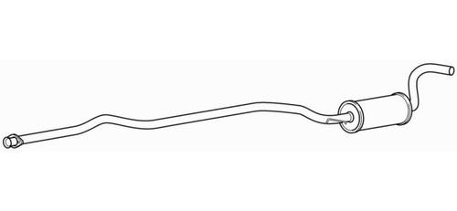 Quality centre exhaust - exhaust, middle