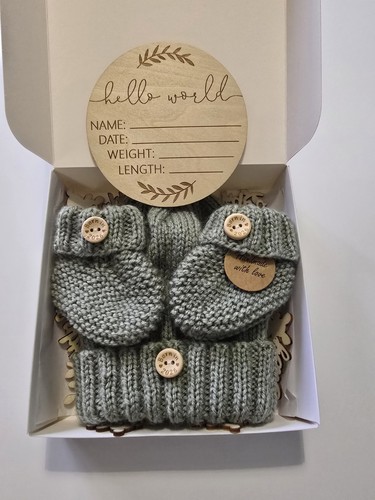 New hand knitted newborn born - knitted,