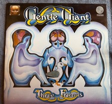Gentle Giant - Three Friends Vinyl LP  UK 1973 Vertigo – 6360 070 VG+ Condition
