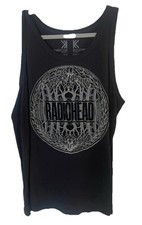 Radiohead Vest Official Waste Tank Top T Shirt Indie Rock Band Merch Tee Size XL