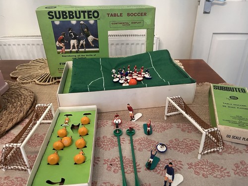 Used vintage subbuteo set - used,