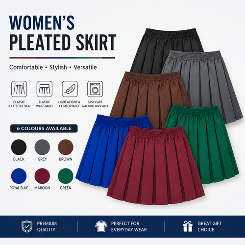 Girls school skirt pack - 2,