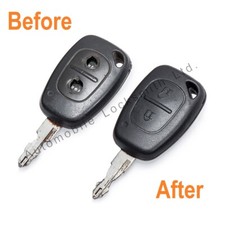 Repair Fix Vauxhall Vivaro Movano 2 button remote key fob 2002 - 2014 case
