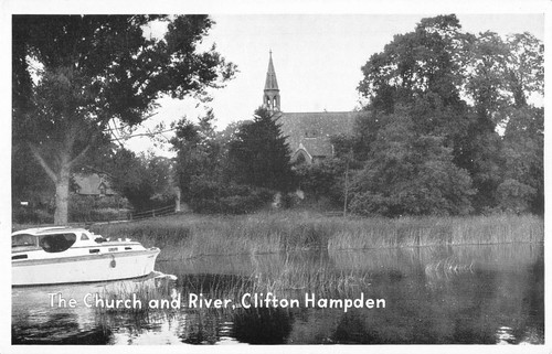 Postcard the church - -,