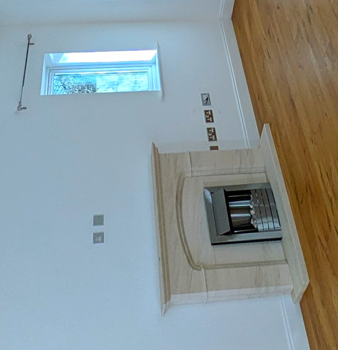 Portuguese limestone fireplace - portuguese,