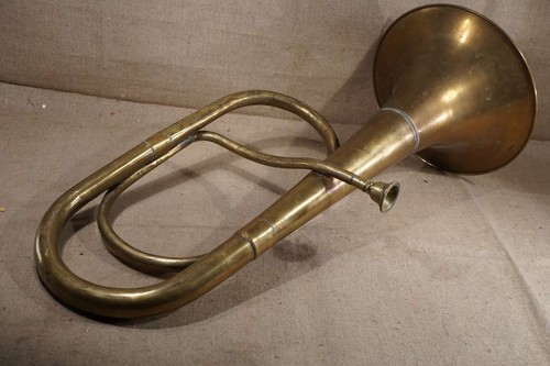 Antique brass flugelhorn - antique,