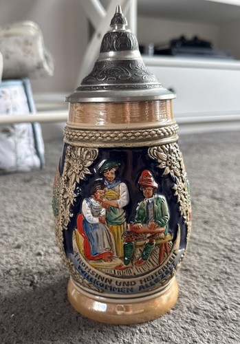 Vintage german beer - vintage, stein