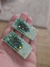 Green Shaded Resin Dominoes
